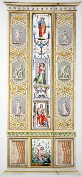 Panel from the Raphael Loggia at the Vatican, from 