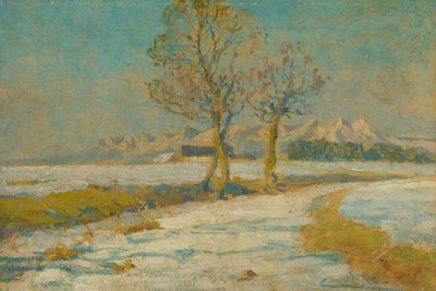 Winter Landscape in the Tatras by Ludovit Cordak