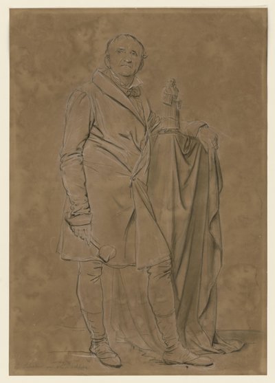 The Sculptor Gottfried Schadow by Ludwig Buchhorn