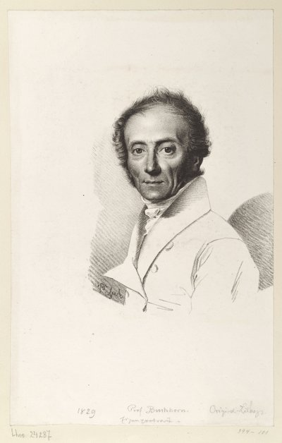 Self-Portrait by Ludwig Buchhorn