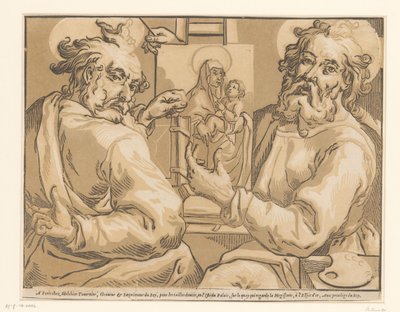 Evangelists Mark and Luke by Ludwig Businck