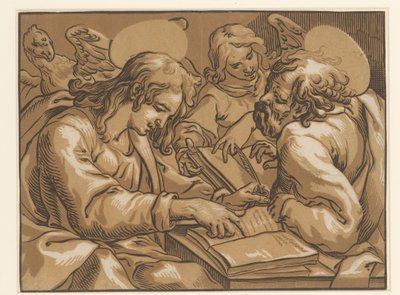 Evangelists Matthew and John by Ludwig Businck
