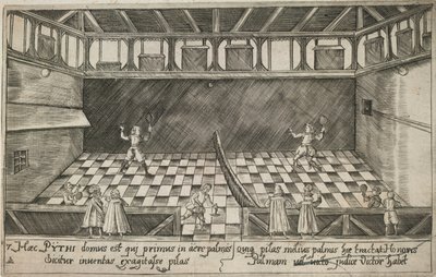 A Game of Real Tennis, c.1600 by Ludwig Ditzinger