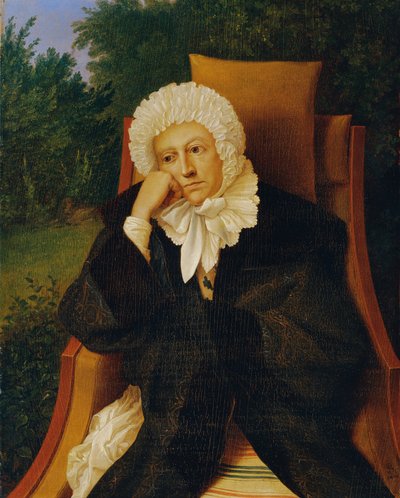 Lady in the Armchair by Ludwig Ferdinand Schnorr von Carolsfeld