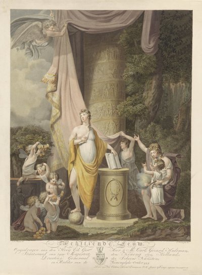 Allegory of the Past Eighteenth Century by Ludwig Gottlieb Portman