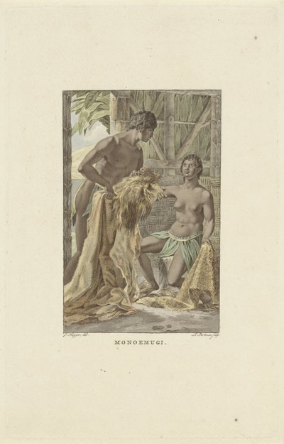Inhabitants of the Kingdom of Monoemugi by Ludwig Gottlieb Portman