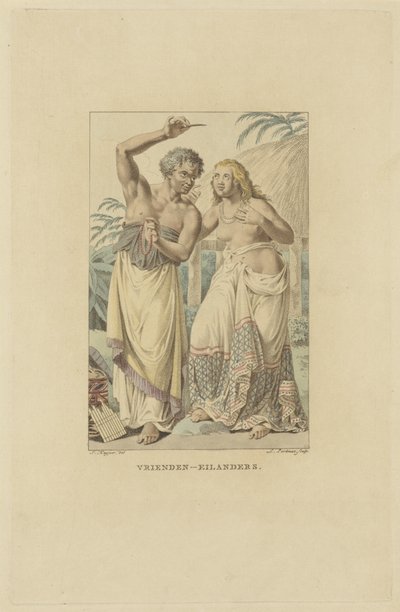 Inhabitants of the Friendly Islands (Tonga Archipelago) by Ludwig Gottlieb Portman