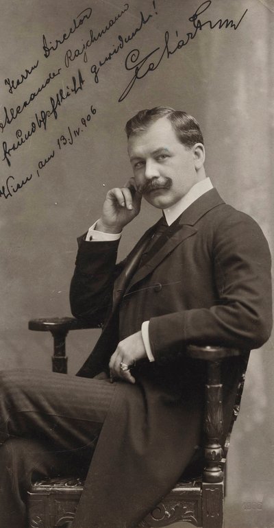 Portrait of the Composer Franz Lehár by Ludwig Gutmann