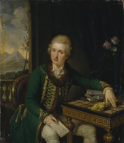 Portrait of Count Michael Johann von der Borch, 1751-1810 by Ludwig Guttenbrunn