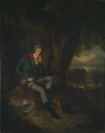 Portrait of Count Nikita Petrovich Panin, 1770-1837, in Hunting Dress by Ludwig Guttenbrunn
