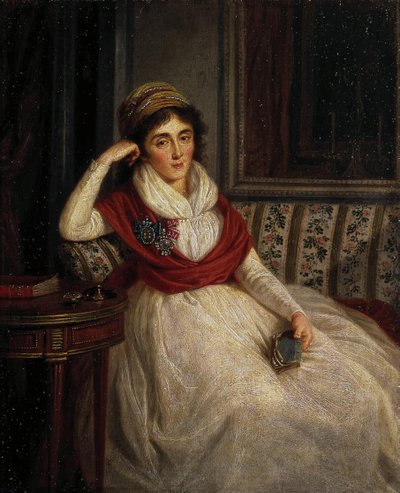 Portrait of Princess Ekaterina Ilyinichna Golenishcheva-Kutuzova by Ludwig Guttenbrunn
