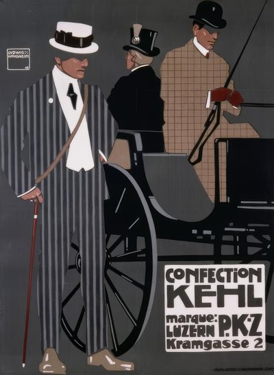 Confection Kehl / Brand: PKZ Lucerne 2 Kramgasse by Ludwig Hohlwein