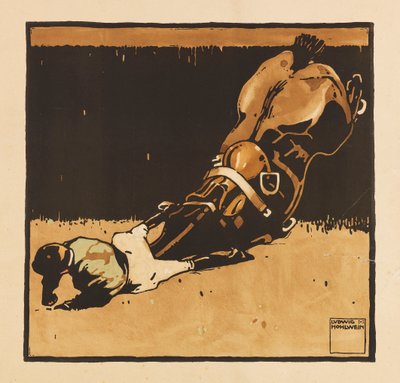 From the Portfolio Turf. Twelve Horse Racing Images, 1909 by Ludwig Hohlwein