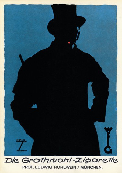 Tobacco: advertising poster for cigarettes 