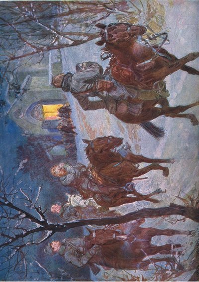Christmas Eve, Illustration from Hindenburg, 1922 by Ludwig Koch