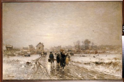 Returning from Market by Ludwig Munthe