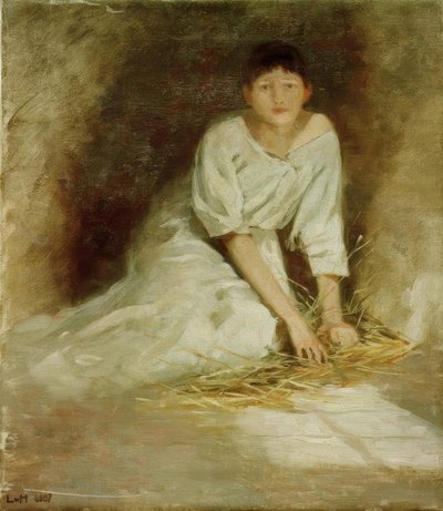 Gretchen in the Dungeon by Ludwig von Hofmann