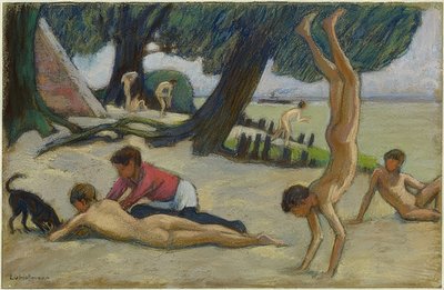 Boys on the Beach by Ludwig von Hofmann