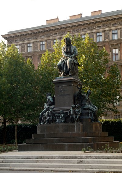 Monument in Tribute to Ludwig van Beethoven by Ludwig von Zumbusch