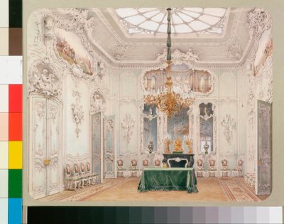 The Green Dining Room by Luigi Premazzi