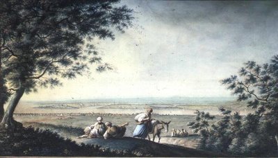 View of Constantinople by Luigi (after) Mayer