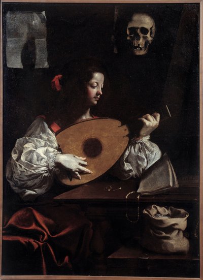 Lute Player by Luigi Miradori