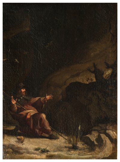 North Transept, Altar of San Rocco, San Rocco visited by the fairs in the desert by Luigi Miradori