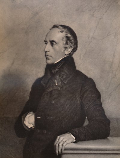 Francois Pierre Guillaume Guizot, French Politician and Historian by Luigi Calamatta
