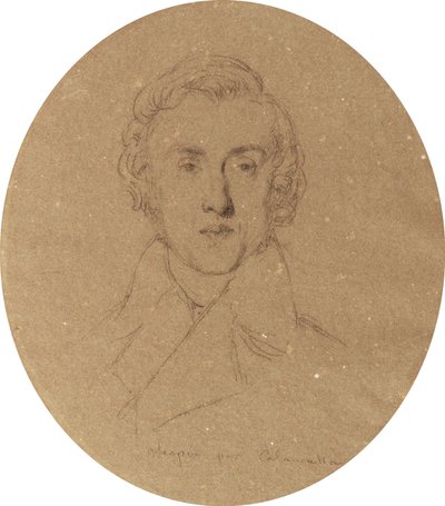 Portrait of Fryderyk Chopin by Luigi Calamatta