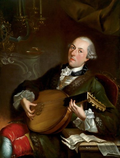 Portrait of the Composer Filippo Della Casa by Luigi Crespi