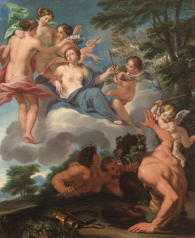 Allegory of Love Conquering Lust by Luigi Garzi