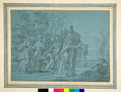 Cincinnatus Recalled from the Plough by Luigi Garzi