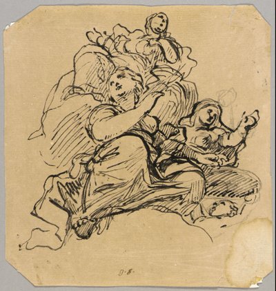 Drawing by Luigi Garzi