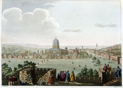 The Temple of Solomon (Mosque in Jerusalem) - in 