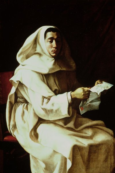 Portrait of a Monk of the Pueroni Family by Luigi Miradori