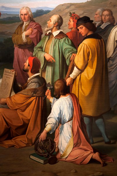 The Triumph of Truth (detail) by Luigi Mussini
