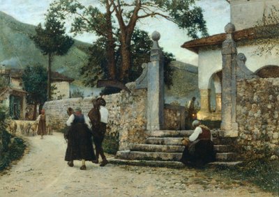 Towards evening in Coltura by Luigi Nono