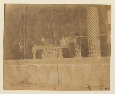 Tehran, Throne Brought from India by Nadir Shah [Golestan, Marble Throne] by Luigi Pesce