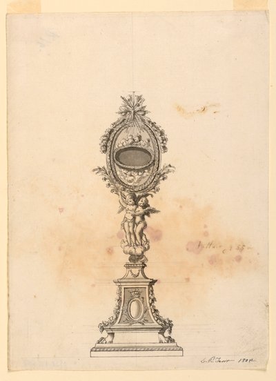 Design for a Reliquary by Luigi Righetti