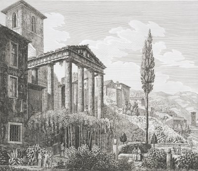 Temple of Hercules at Cora, from 