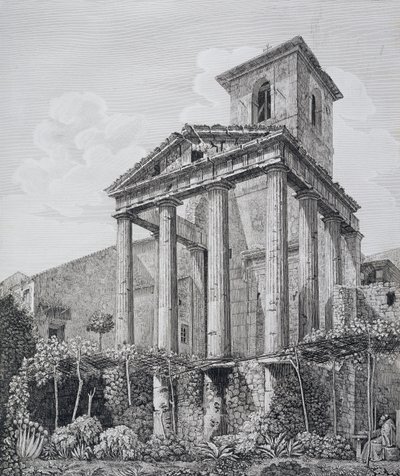 Temple of Hercules at Cora, from 