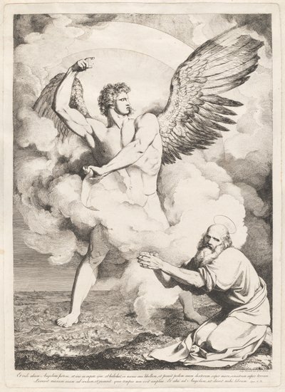 The Angel of the Apocalypse Appearing to Saint John by Luigi Sabatelli I