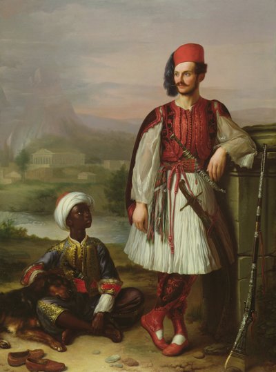 A Turk and his Servant by Luigi Sabatini
