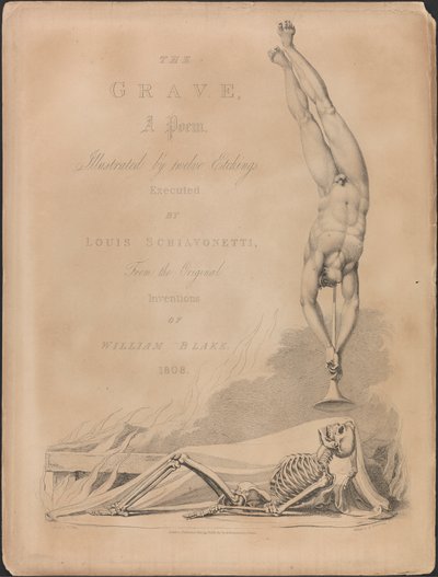 Robert Blair, The Grave, Title Page by Luigi Schiavonetti