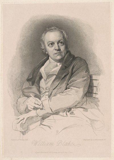William Blake by Luigi Schiavonetti, after Thomas Phillips, R.A.