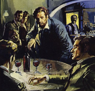 Manet became friends with Monet, Degas, Renoir and other artists by Luis Arcas Brauner