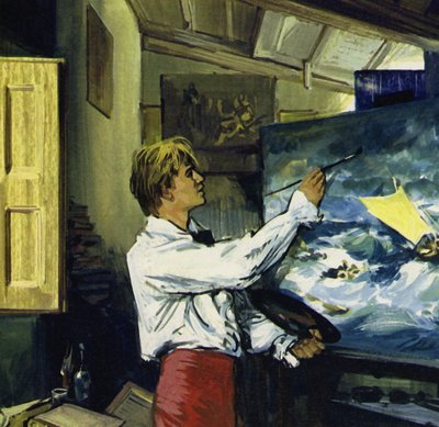 Turner turned sketches from his journeys around Wales and the Isle of Wight into grand paintings by Luis Arcas Brauner