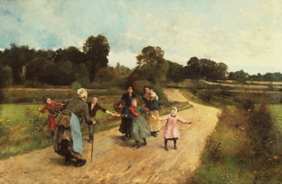 Meeting Grandmother by Luis Jimenez y Aranda