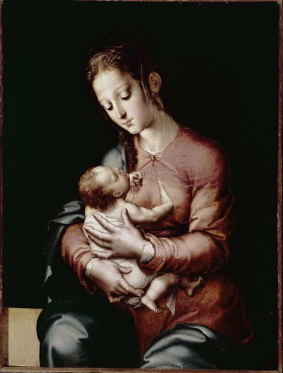 The Virgin and Child by Luis de Morales