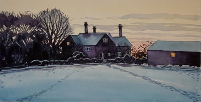 Cozy Winter Home by Luisa Millicent